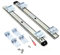 2 Pièces Coulisses De Clavier - Glissières Tiroir Montées Sur Le Côté - Pour Tiroir Ou Tablettes À Clavier Réglable Sous Le Bureau - Tiroir Meuble Coulisses À Billes Lisses ( Color : Silver , Size : L