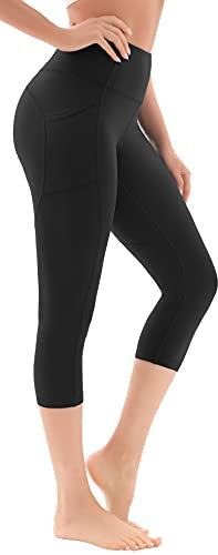 Persit Damen Sport BH ohne Bügel mit Gepolstert Push up BH Starker Halt Yoga Bra für Gym Lauf Fitness Schwarz M