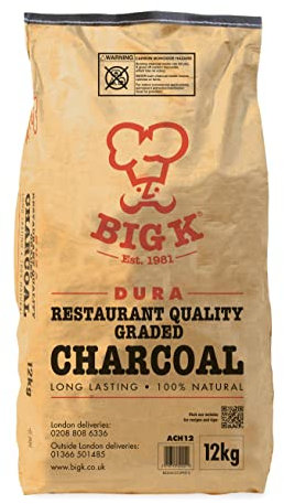 Big K Dura Restaurant Grade Charcoal 12kg bag
