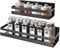 Uten Magnetica Porta Spezie, 2 Pezzi Mensola Cucina Magnetico per Frigorifero, Portaspezie Magnetico, Multifunzione Scaffale Magnetico per Frigorifero, Per Cucina/Bagno