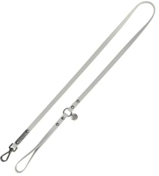 Trixie Hundeleine CityStyle L-XL, 1,00 m/20 mm hellgrau – Hochwertige PVC-Leine für Hunde – rutschfest, wasserabweisend & abwaschbar für kleine, mittelgroße & große Hunde, 1971116