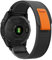 SumRioo QuickFit 22 mm Armband für Garmin Fenix 8/8 Solar 47 mm/7 Pro/7/6 Pro/6/5/5 Plus/E, Nylon Trail Loop Uhrenarmband für Garmin Tactic 8 47 mm/Descent G2/Epix 2/Forerunner 965, Schwarz/Grau