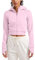 CRZ YOGA Donna Cropped Hoodie Full Zip Jacket Felpe atletiche Casual a Maniche Lunghe con Fori per Il Pollice Peonia Rosa 46