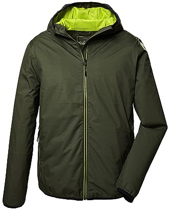 Killtec Herren Kos 258 Mn Jckt Funktionsjacke mit Kapuze, Outdoorjacke packbar