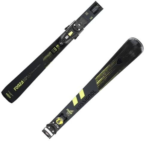 Rossignol Damen, Herren Carving Ski Forza 50 V-CAM Konect+NX12 23/24 Black-Blue-Yellow 164