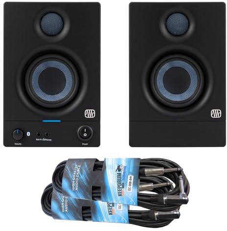 Presonus Eris 3.5BT - Altavoz activo Bluetooth para estudio (2ª generación, cable jack keepdrum)