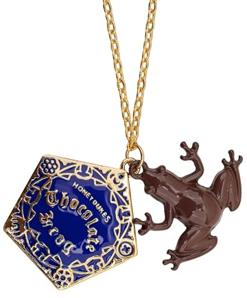 Cinereplicas Harry Potter - Schokolade Frosch Halskette - 56 cm - Offizielle Lizenz