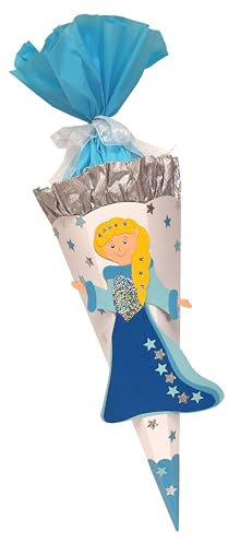 Schultüte Bastelset Sternenprinzessin vorgestanzt