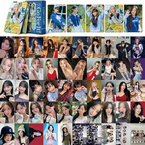 55 Stück (G) I-DLE Fotokarten 2024 SEASON'S GREETINGS Neues Album Photocards (G) I-DLE Mini Poster Cards Photocards Geschenk für Fans Mädchen (2024-2)