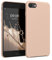 kwmobile Hülle kompatibel mit Apple iPhone SE (2022) / iPhone SE (2020) / iPhone 8 / iPhone 7 Hülle - Silikon Handy Case - Handyhülle weiche Oberfläche - kabelloses Laden - Altrosa