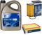 Inspektionspaket Wartungspaket Filterset mit 5L Motoröl 5W-30 Dexos2, Ölfilter, Luftfilter