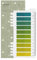 Ordinate 200 Stück Sticky Notes, Transparent Haftnotizen zum Markieren, Haftstreifen, Seitenmarkieren, Ästhetischer Haftnotizzettel, Full Color of Gradient (A-200 Stück Sunburst Green)