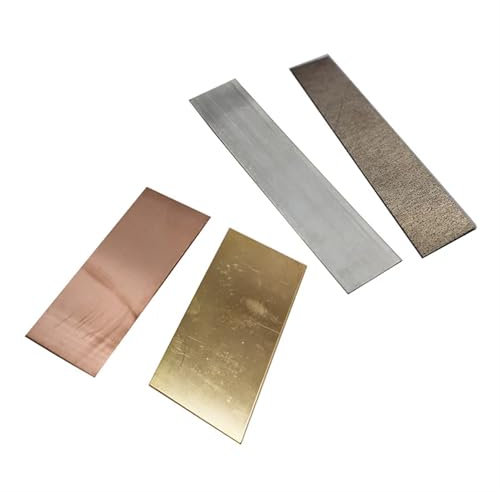 0.8x25x150mm Metal Plate Sheet Nickel Copper Brass Zinc Titanium(Pure Zinc 1pc)