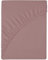 wyewye Drap-housse 180 x 200 x 25 cm, tissu en microfibre, rétrécissement et ne se décolore pas, rose