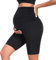 Jynnxa Short Grossesse Femme avec Taille Haute Maternité Short Culotte Legging Grossesse Court Maternité Vêtements