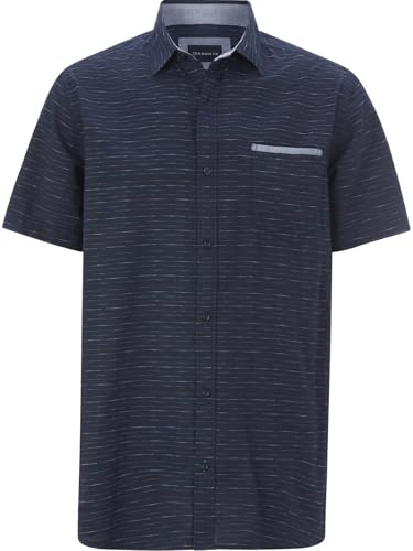 BABISTA Herren Kurzarmhemd Sorianez Dunkelblau, 2XL (XXL) - 45/46
