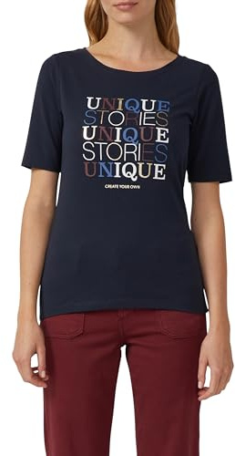 s.Oliver Jersey-Shirt im Slim Fit mit Frontprint
