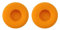 Retro Lightweight Earphones,Hi-Fi Stereo Earphone Headset,Retro Over-Ear Headphone,Mini Stereo Lightweight Headphones with Cord, for Most Mobile Phones Playback Pevices Headphones(orange sponge)
