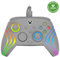 Turtle Beach Afterglow Wave Controller Grise Manette de jeu RGB filaire - Licence pour Xbox Series XS, Xbox One et Windows - Boutons programmables, gachettes à effet Hall, commandes audio