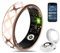 HNCY Smart Ring Smartringe für Damen Herren Fitnessring für Damen Smartring Fitness Ring IP68 Smart Ring für Herzfrequenz/SpO2/HRV-Monitor/Schlaftracker/Sport Fitnesstracker/Periode-Erinnerung (8#)