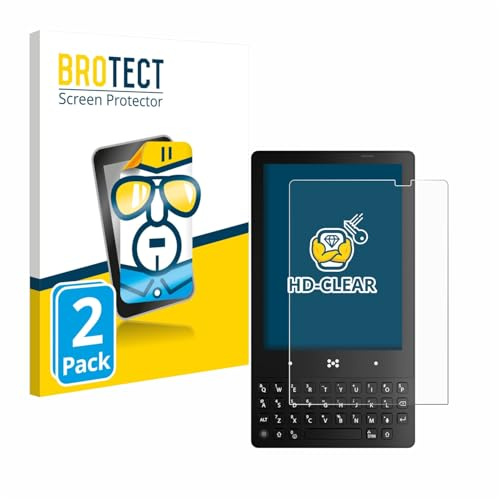 BROTECT Schutzfolie für The Minimal Company minimal phone | 2 Stück Transparenter Displayschutz Made in Germany Klare Displayschutz-Folie Clear Einfache Montage Case-Friendly