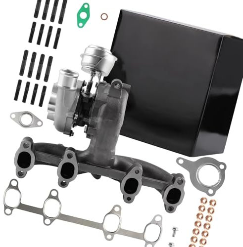 WUYDKEL Auto Turbolader Kompatibel Mit Seat Für Alhambra 1.9TDI 85KW/116PS 2000 Turbolader Abgasturbolader 713673-5005S 038253019N 038253019D 03G253014E