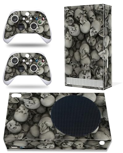 Langlebiger Vinyl-Aufkleber Vinyl Aufkleber Abdeckung Für X-box Series S Konsolen Hüllen Zwei Kostenlosen Wireless Controller Aufklebern 44117 Kratzfester Aufkleber