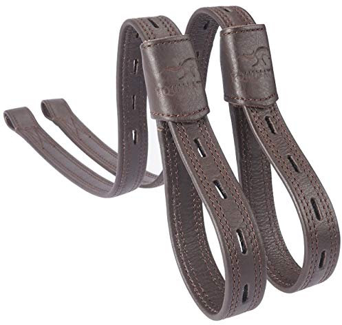 Equinate Slimline Mono Steigbügelriemen Braun 70 cm