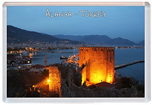 Alanya - Turkey - Jumbo Fridge Magnet ID006