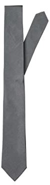 SELECTED HOMME Herren Slhnew Plain Tie 7 cm Noos B Krawatte, Grau, Einheitsgröße EU
