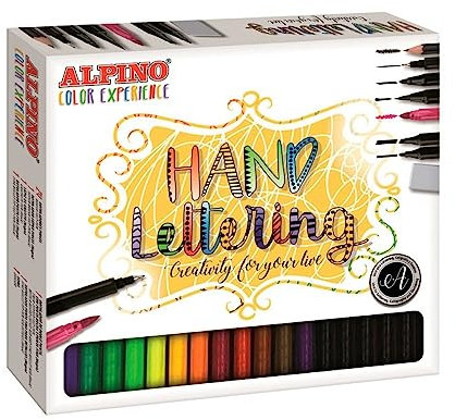 Set de dibujo alpino color experience lettering