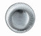 Large Silver Round Paper Plates (23 cm) 24 Pcs. - Disposable & Stunning Design, Perfect for Parties, Weddings, & Special Events
