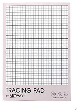 Artway - Papier calque de grande qualité - lourd/112 g/m² - bloc de 40 feuilles - A4