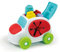 Clementoni | Voiture Sensorielle Clemmy Bébé 6–36 Mois | 8 Blocs Souples Inclus | Textures Tactiles, Formes à Empiler | Stimule Motricité Fine et Sens du Toucher | Jouet Lavable sans Risque