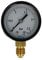 MEGA Druckmanometer 0-2,5 bar - 1/4 Zoll Anschluss nach Unten Radial Ø 50 mm