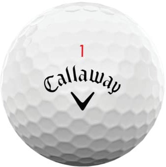 Callaway Golfbälle - 50er Pack - Weiß - AAAAA Premium Reload - Mint Qualität - Callaway-Styles!
