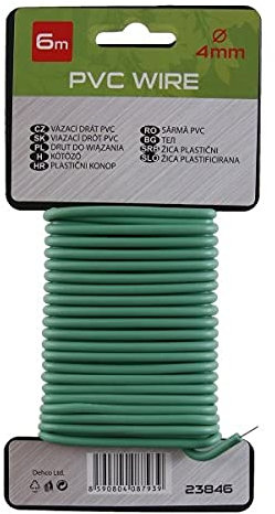 LEVIOR - Bindedraht 4 mm x 6M gummiert