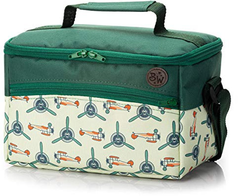 BAMBINIWELT Tasche für Toniebox und Tigerbox Touch, Musikbox-Tasche mit Verstellbaren Innenfächern, Netzfach für Zubehör (Modell 26)