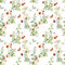decomonkey Fototapete selbstklebend Tapetenrolle 10 m Tapete Vliestapete Deko Panel Modern Design Wanddeko Wohnzimmer Schlafzimmer Wandtapete | Laub Blätter Pflanzen Blume Weiß Schmetterling Erdbeeren