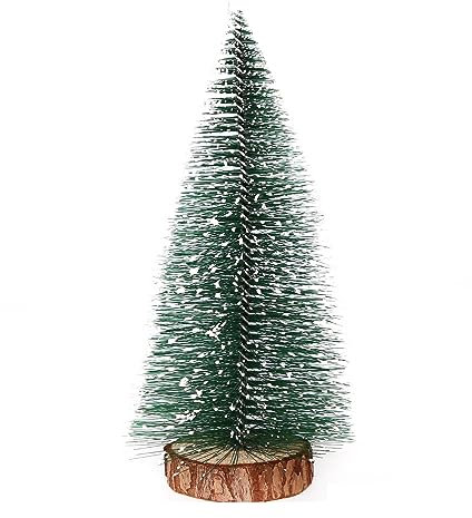 Wambere 1 Stück 40 cm Künstlicher Weihnachtsbaum,Mini Weihnachtsbaum Tischdekoration,Tannenbäumchen Deko Weihnachtsschmuck Weihnachtsdeko Christmas Ornaments für Weihnachten Party DIY Basteln,Grün