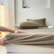 Nayoroom Spannbettlaken Plüsch 180x200cm Taupe Flauschig Fleece Winter Spannbetttuch Cashmere Touch Flanell Bettlaken für Boxspringbett Topper Matratze bis 25cm
