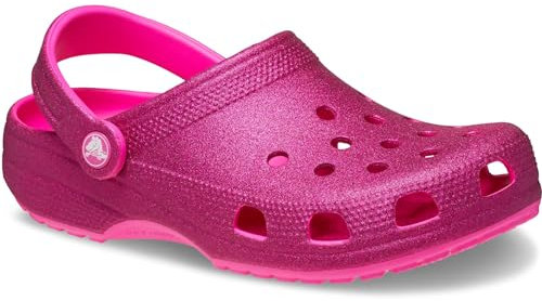 Crocs Classic Glitter Clog Pink Crush Size 6 UK Men/ 7 UK Women