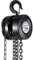 VEVOR Hand Chain Hoist, 2200 lbs /1 Ton Capacity Chain Block, 10ft/3m Lift Manual Hand Chain Block, Manual Hoist with Industrial-Grade Steel Construction for Lifting Good in Transport & Workshop Black