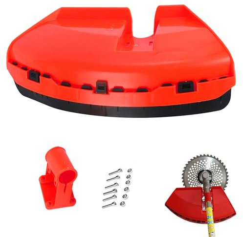 LONGHAO Desbrozadora de Protección,Protector de Desbrozadora,Protector De Plástico para Recortadora,Accesorios de Protección de Corte,Universal para Accesorios De Recortadora De Césped