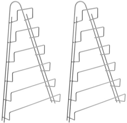 Metaltex Set mit 2 Deckelhaltern, Set mit 2 Deckeln zum Aufhängen, Mango, Metall, 2 x 23 x 7 x 42 cm, 2 Stück