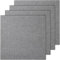 VEVOR SS-FTDT391-2424-9 Peel and Stick x 24” Squares Self Adhesive Floor, Soft Padded Carpet Tiles, Easy Install DIY for Bedroom Living Room Indoor Outdoor (9Tiles, Light Gray)
