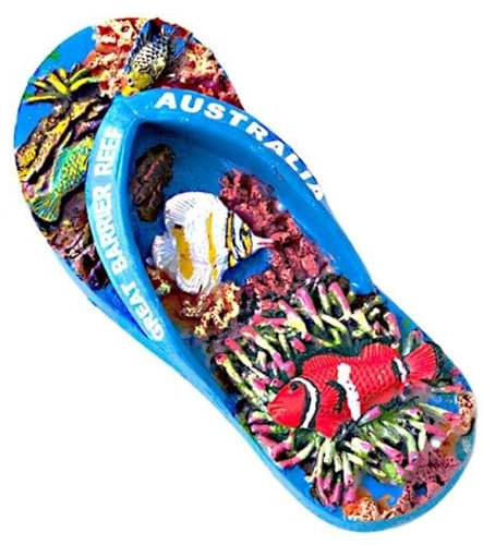 Magnet Australien 'Thong/Great Barrier Reef' Küchenmagnet, 9 cm (Australian Souvenir)