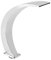 HWGING Fuente para piscina en cascada, rosca hembra G1, acero inoxidable 304, diseño curvado, para patio de recreo