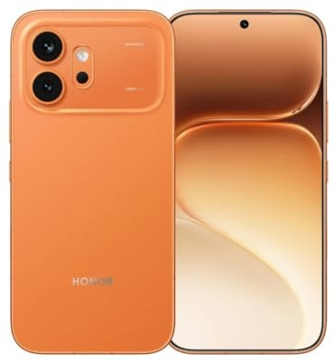 HONOR 600 5G Smartphone 512GB, 200MP Kamera, Orange | 6,57 AMOLED 120Hz Display, Snapdragon 7 Gen 4, 6400mAh Akku, 80W SuperCharge, 50MP Frontkamera, IP68/IP69
