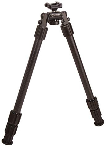 Caldwell Bipode Accumax Premium Pic Schiene Doppelt fest 15-23 cm Erwachsene Unisex Schwarz